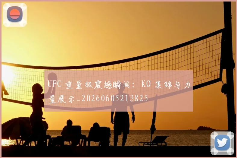 UFC 重量级震撼瞬间：KO 集锦与力量展示_20260605213825